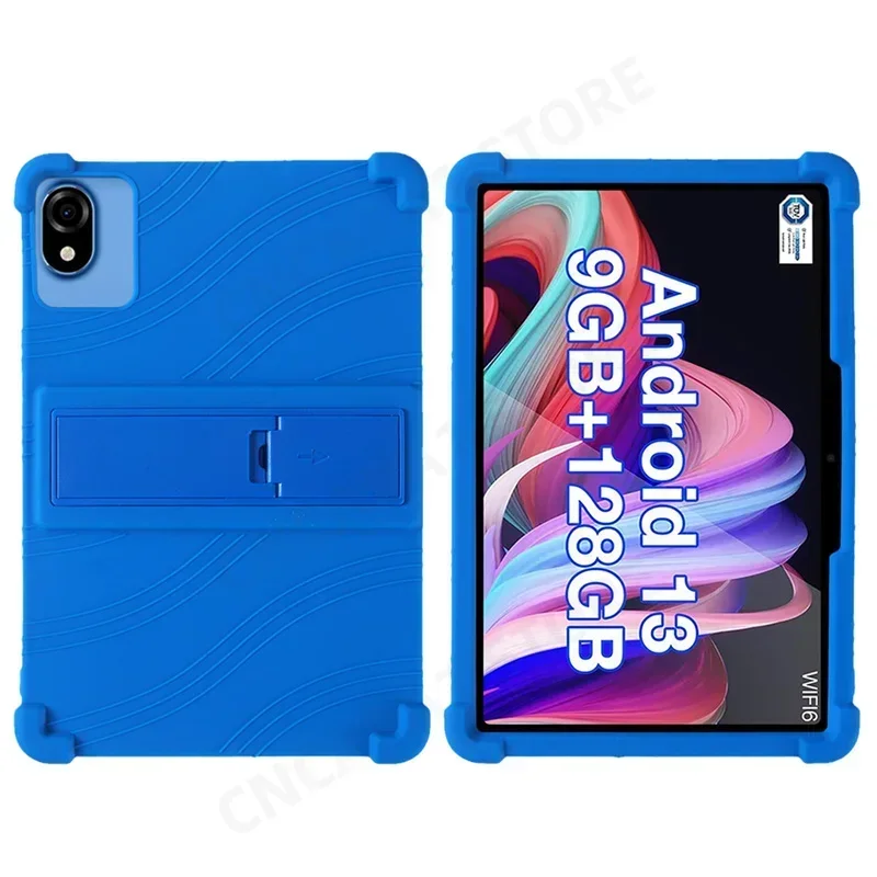 Slim Funda For Teclast P30 T P30T Case 10.1 inch Tablet PC Soft Silicone Shockproof Cover with Rear Kickstand