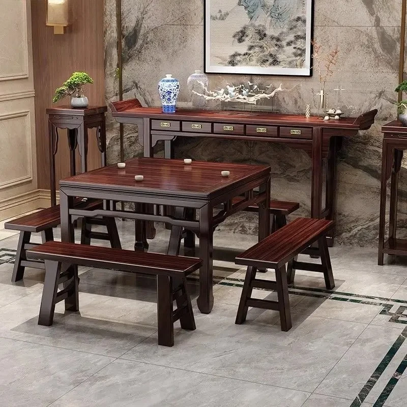 

Стол для подачи благовоний из массива дерева Shentai Baxian, большой, для гостиной, для центрального зала.