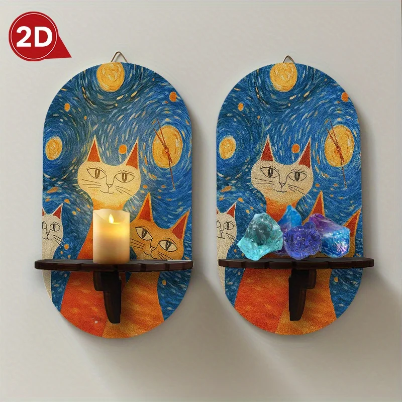 Bohemian Wall Shelf And Display Stand - Versatile Storage Shelf Made of Faux Wood with Key Holder, Space-Efficient Modern