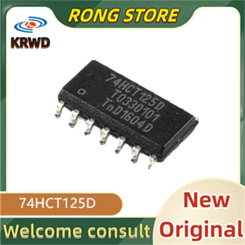 20PCS 74HCT125D New and original 74HCT125 HCT125D SOp-14