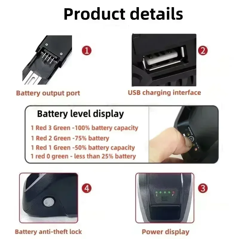 Hailong battery 48V 36V 20Ah 30Ah 40AH for octagonal BBS02 BBS03 BBSHD motor Hailong battery 36V Hailong 48V with charger XT60