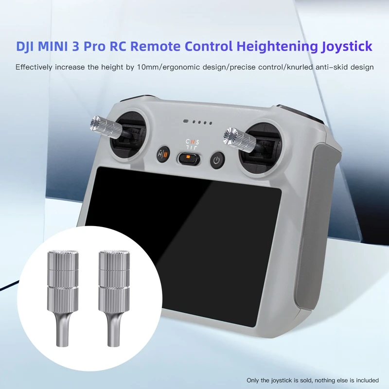 for RC 3/2 Heightening Joystick for DJI Mavic 3 Pro/Mini 3 Pro/Air 2S 3S Drone Sceen Remote Control Thumb Rocker Increase Height