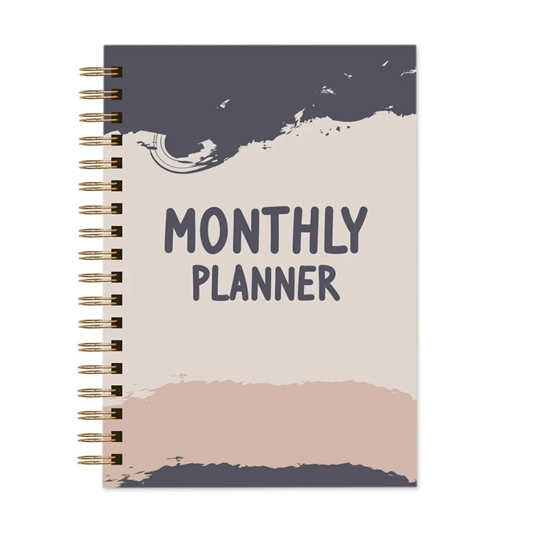 Top-A5 Daily Weekly Planner Agenda Notebook Weekly Goals Habit Schedules Stationery Office School Supplies