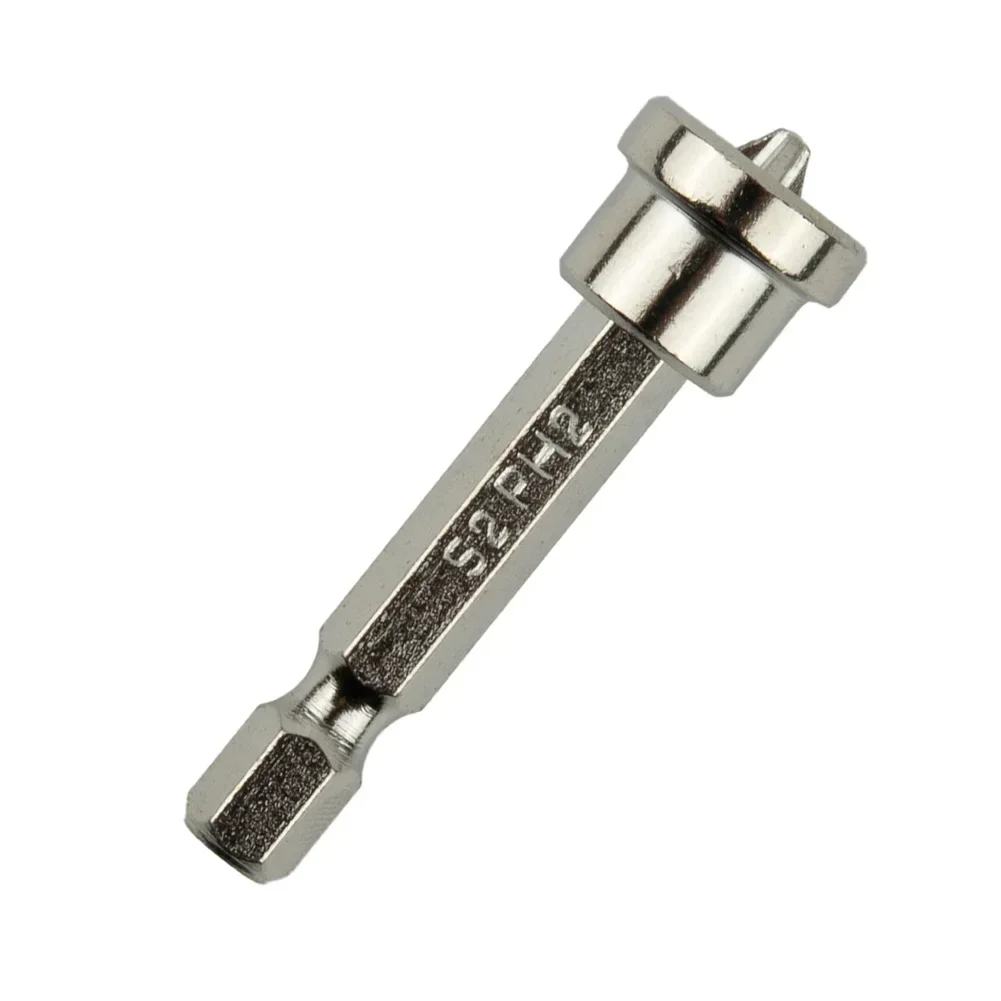 Magnetic Positioning Drywall Screwdriver Tip Bits 25/50mm Gypsum Board Plasterboard Screws Locating Batch Head Drilling