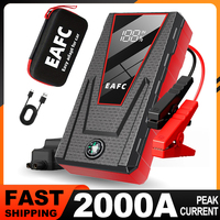 2000A Car Jump Starter Power Bank 12V Portable Car Battery Booster Charger Starting Device Petrol Diesel-powered Car Starter