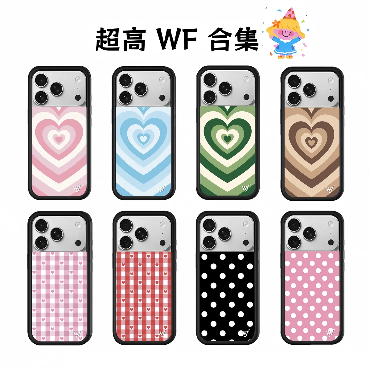 

New Wildflower 3D Wonderland Rabbit Phone Case for iPhone 17 16 15 14 13 12 Pro Max Plus 17pro WF Cover Funda Wildflower