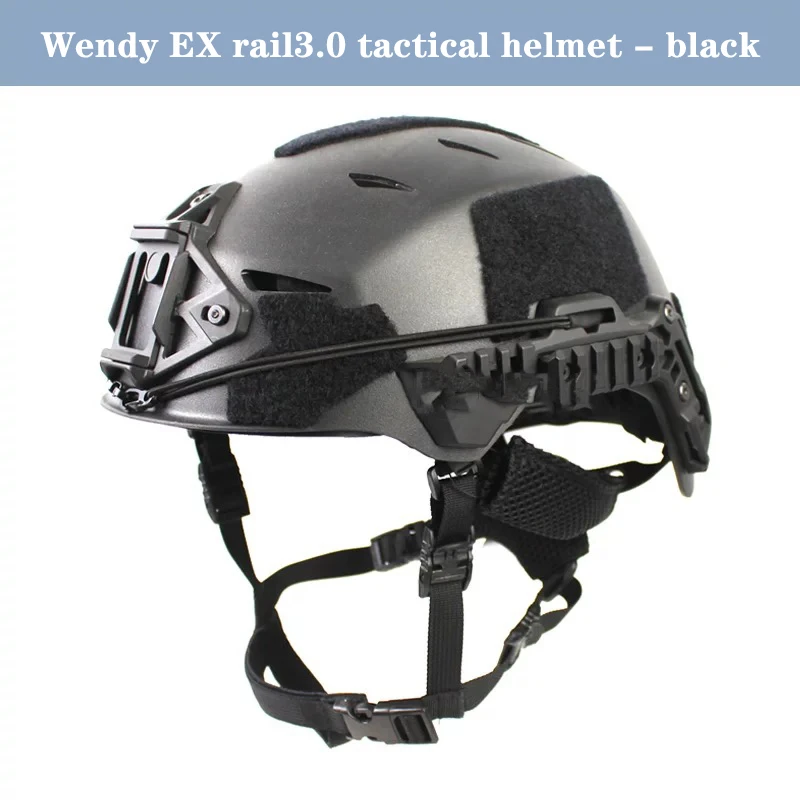 Kask taktyczny Wendy System Airsoft nowy polowanie na świeżym powietrzu CS gra wiatrówka lekki, oddychający wygodny kask ochronny