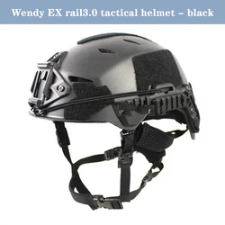 Casco táctico protector airsoft perforado transpirable outdoor caza