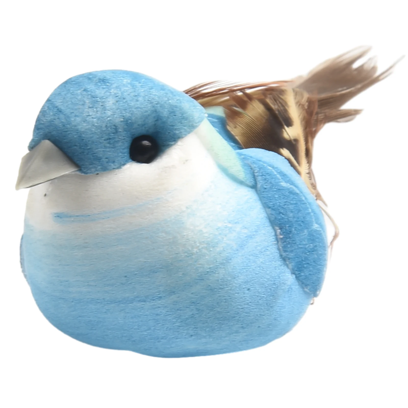 Feather-Effect Bird Figurines Designed for Festive Indoor Spaces Including Entryway Living Room and Dining Area Decor
