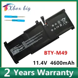 BTY-M49 Laptop Battery For MSI Prestige 14 A10SC Prestige 14 Hands-On A10M 11.4V/52.4Wh/4600mAh
