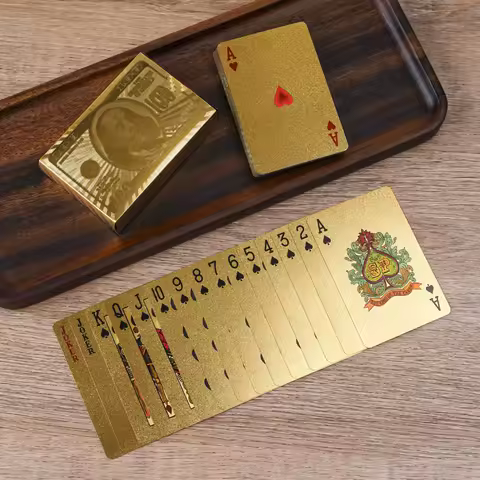 Plastic Poker Deck Professional Poker Deck Playing Cards Classic Carte Waterproof Game Card Cool Playing Cards Deck PKP01