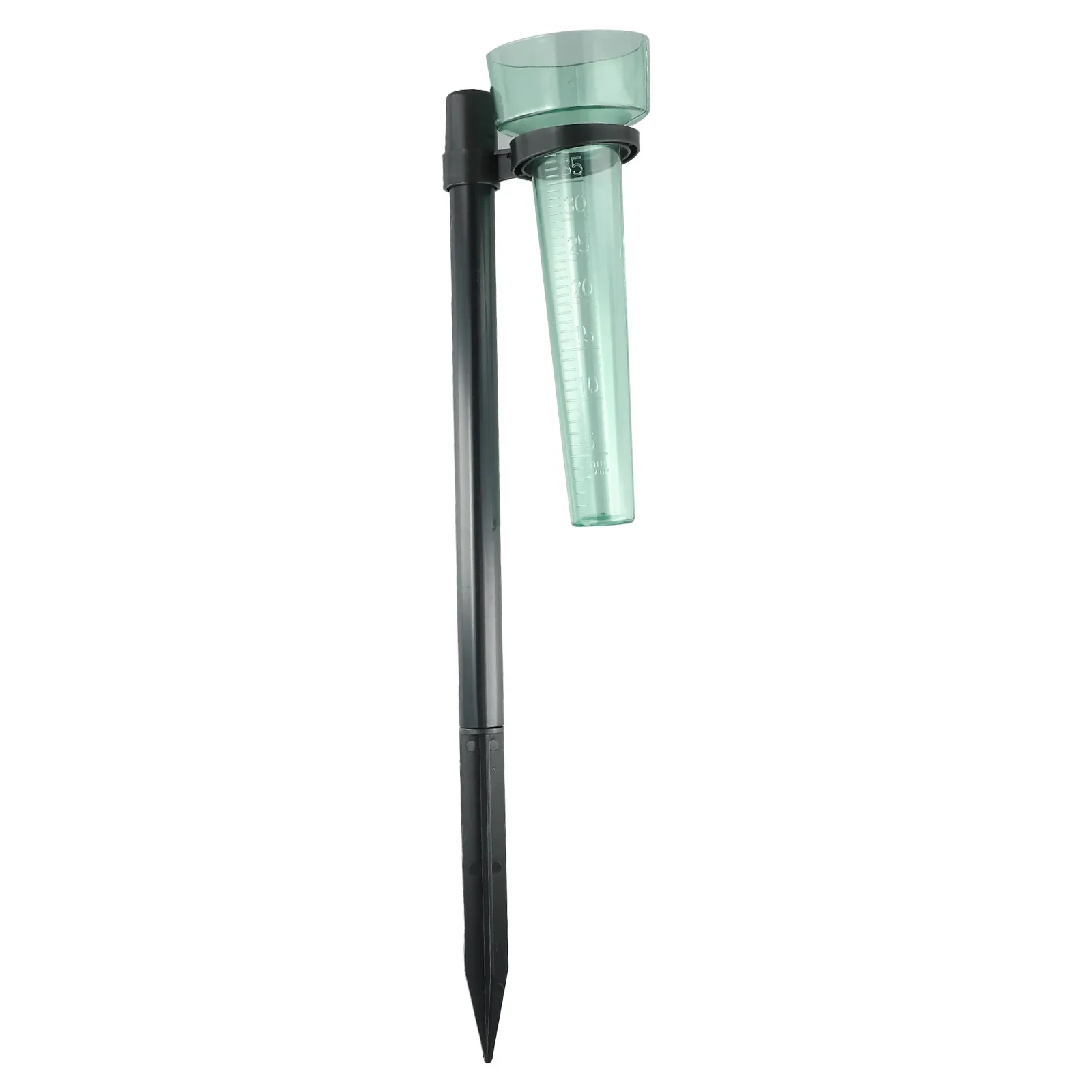 Rain Meter Rainwater Rainfall Guage Water Rain Gauge Garden Outdoor Rain Meter Light Green Light Weight Convenient