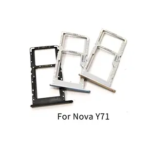 Bilashmart Huawei Nova Y71 SIM Card Tray Slot Holder Adapter Socket Repair Parts