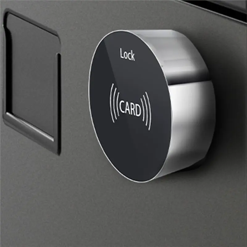 B27B Electronic Cupboard Locker 13.56Mhz RFID IC Card Sensing Cabinet Drawer Lock For Mailbox For Home For Office Wardrobe