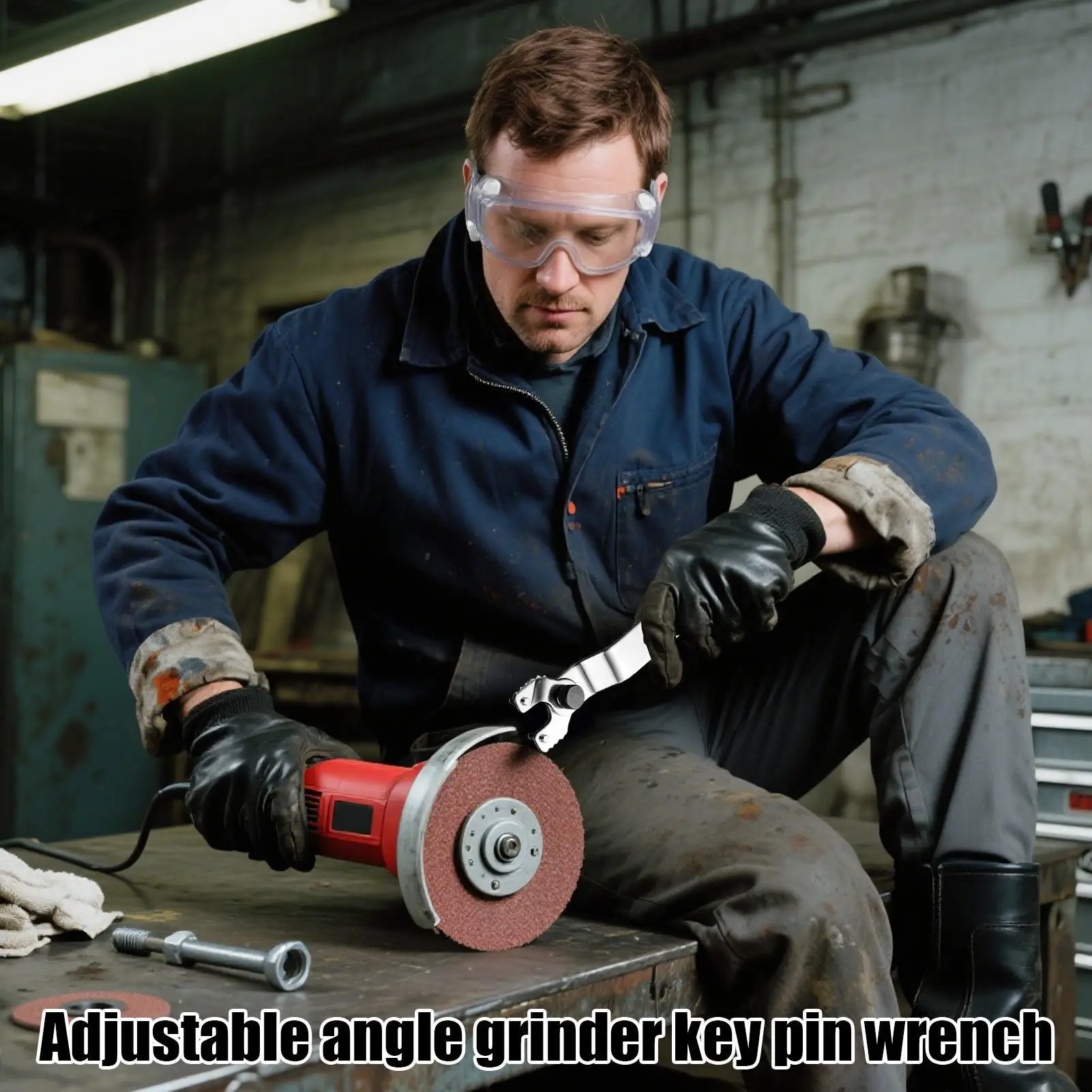 

Шлифовальный ключ, угловая шлифовальная машина, ремонтный гаечный ключ, эргономичный ключ для мастерской, автомобильной, электрической, домашней промышленности, строительной сантехники