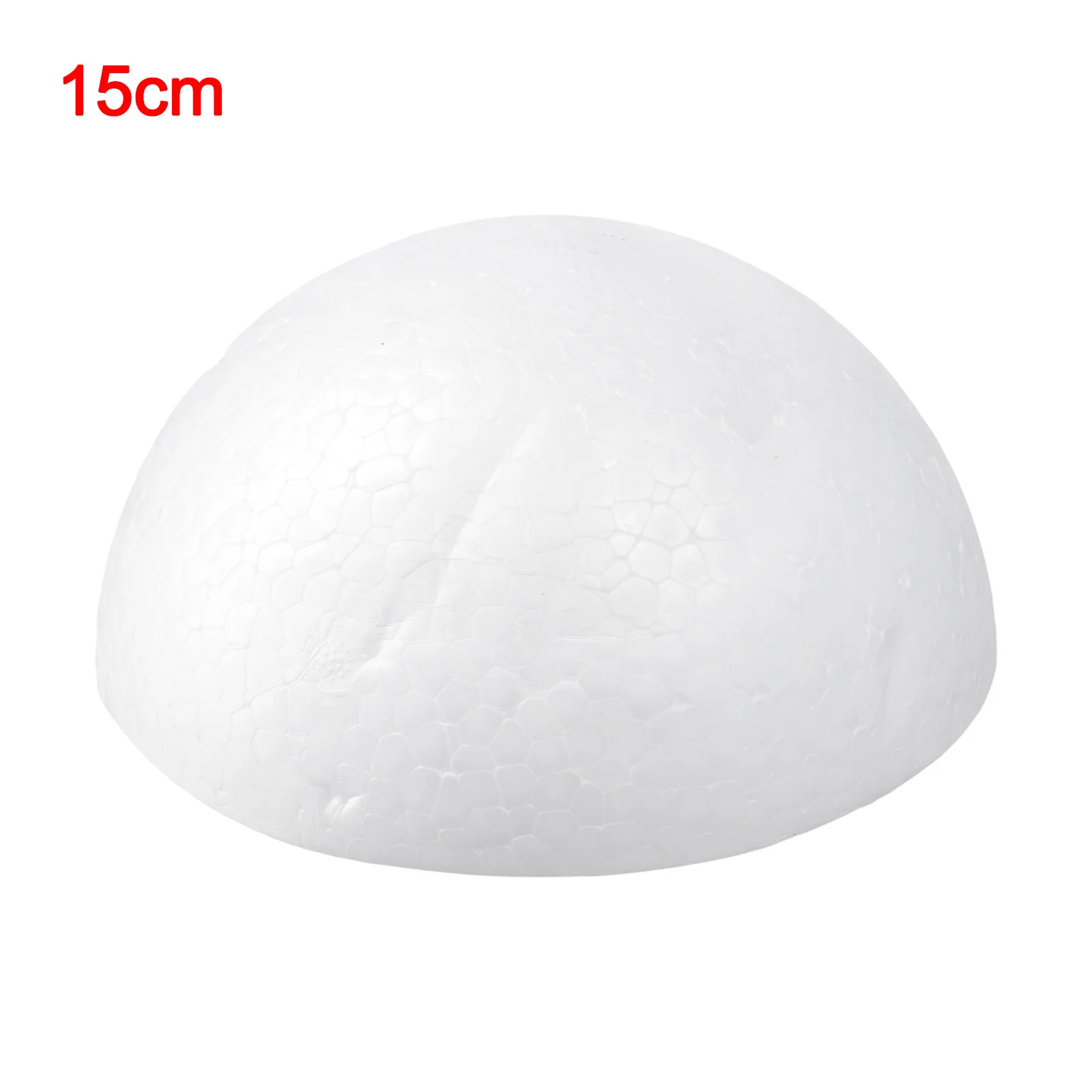 1pc Polystyrene Foam Balls Half Ball 15/18/20/25cm DIY Solid Tree Decoration Craft Floral Cake Christmas Decorations Wedding