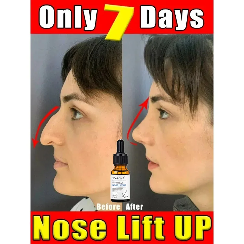 Nose Lift Up Essential Oil Up Heighten Rhinoplasty Firming For Moisturizing Nose Serum Reshape Natural Face Beauty Care Products