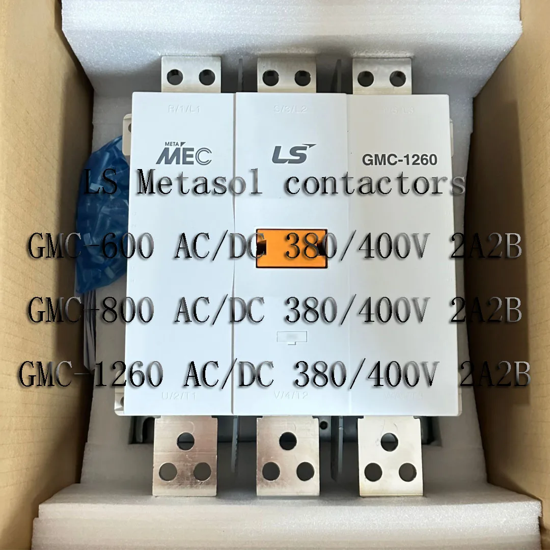 

LS voltage power Metasol DC Magnetic Contactor GMC-600 AC/DC380V GMC-800 AC/DC380V GMC-1260 AC/DC380V