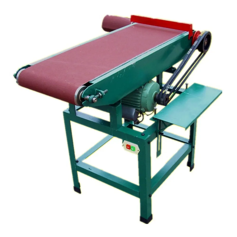 Vertical Horizontal Dual-Use Belt Sander Compact Desktop Sander for Flat Curved Surface Polishing Wood Deburring Rust Removal
