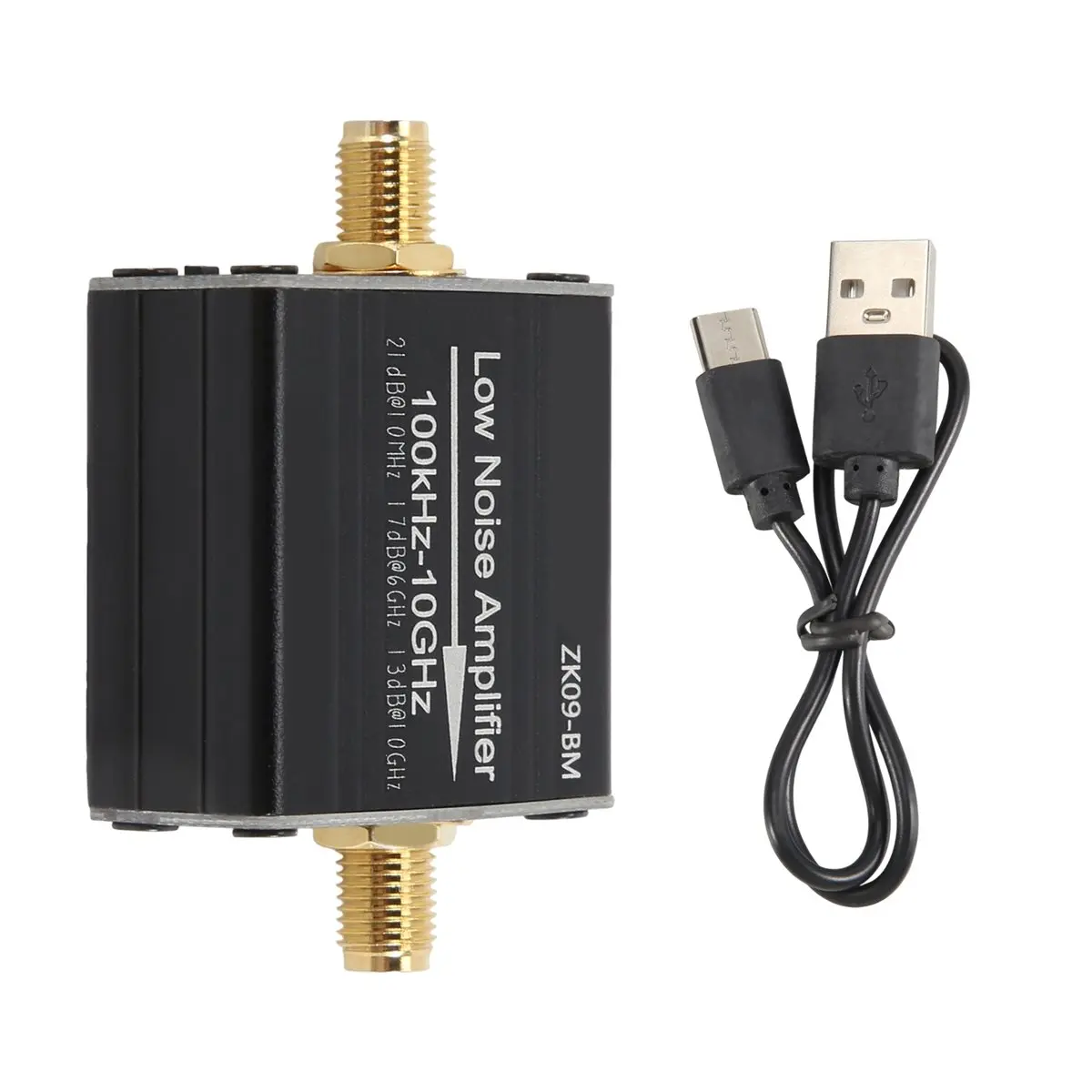 ■★New Arrival Fashion   Power Preamplifier Module 100KHz-6GHz/10GHz 20dB High Gain Low Noise Amplifier ZK09-BM