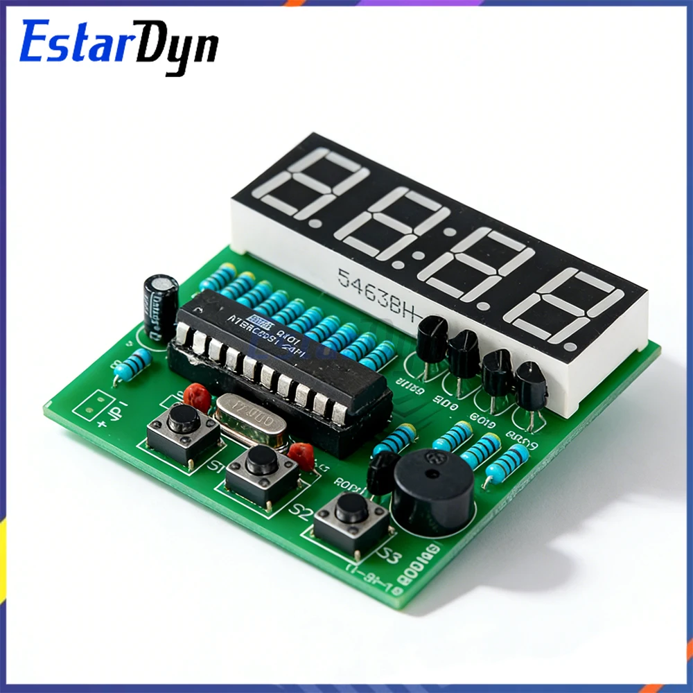 AT89C2051 4 Digit D…