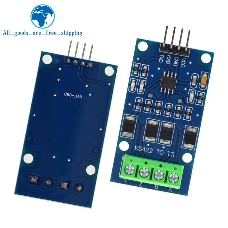 1/3PCS RS422 Mutual Conversion TTL Two-way Signal Module Full Duplex 422 Turn Single MAX490 To TTL Module