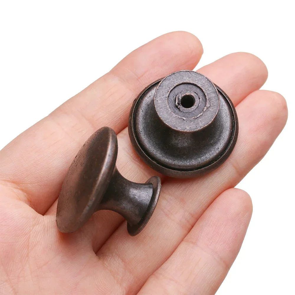 Antique Style Pull Handles Bronze Tone Retro Alloy Kitchen Drawer Cabinet Door Knobs Furniture Hardware Fittings