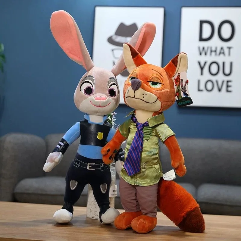 

Милые плюшевые игрушки с изображением Зоотопии Диснея, креативные мягкие плюшевые куклы, игрушки для детей, подарок на день рождения для подруги