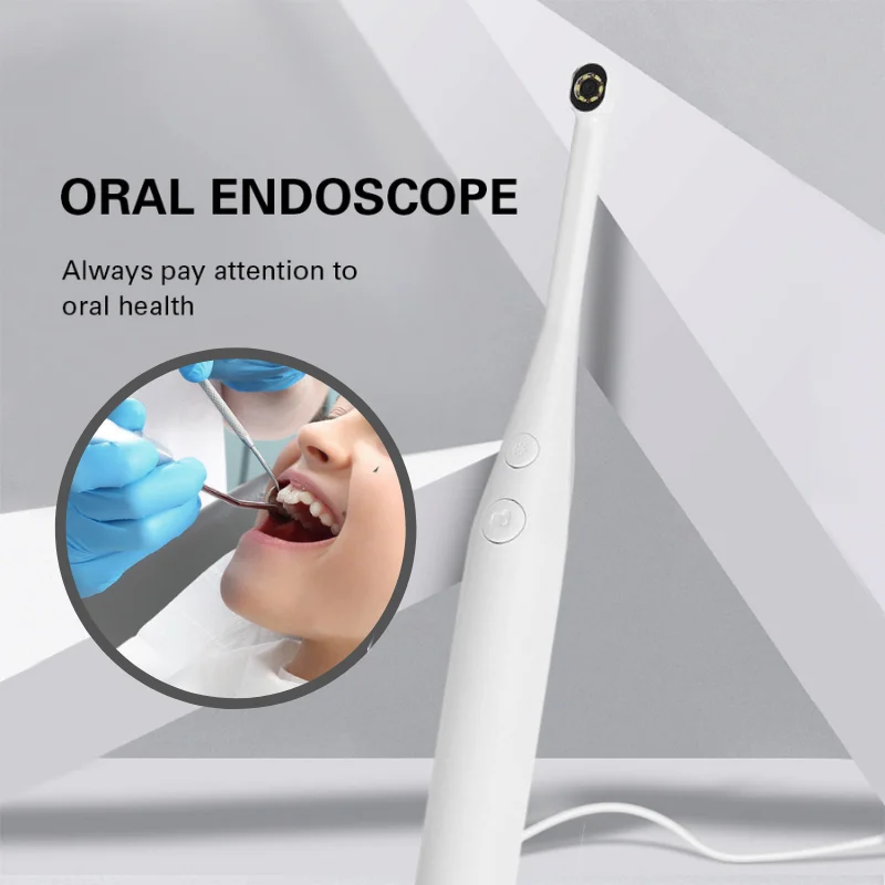 Mini Home HD 720P/1080P Intraoral Endoscope Camera Visual Instruments 3-in-1 USB with 4.5-Inch HD 1080P Screen for Android/PC