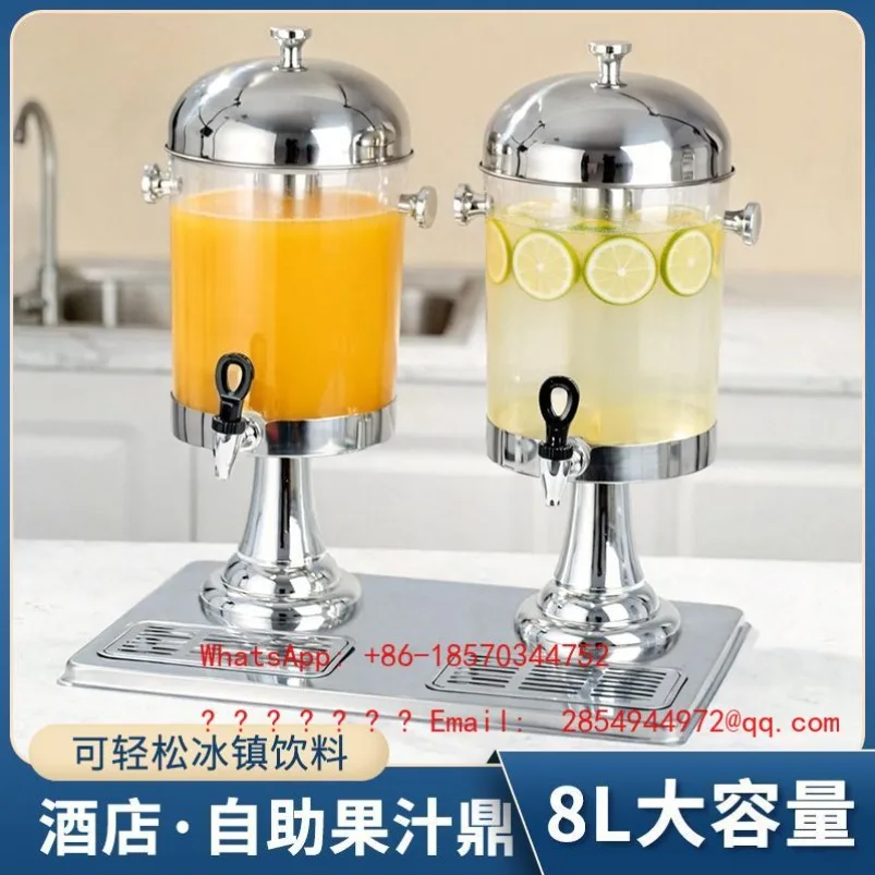 Self Service Oil Bucket with Faucet, Glass Oil Pot, Sauce, Vinegar, Oil Seasoning Jar, Bottle, Cold Drink Machine, Juice Tripod