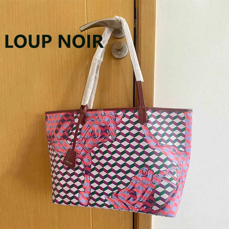 LOUP NOIR New Luxury Women Bag 2024 Fashion ClassicsTote Bag High Quality Shoulder Bag