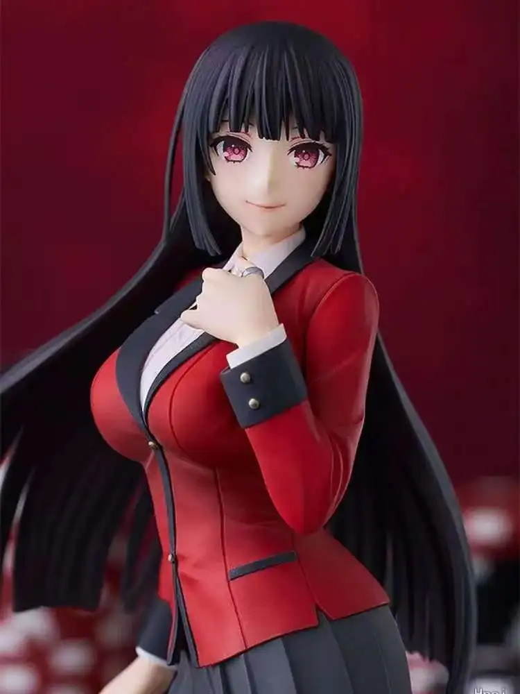 

Anime Figure Jabami Yumeko Movable Doll Model Toy Gift For Fans Black Beauty Desktop Display Collection