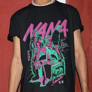 Nana & Hachi Anime Merch  Nana Anime Shirt  Nana Osaki Manga