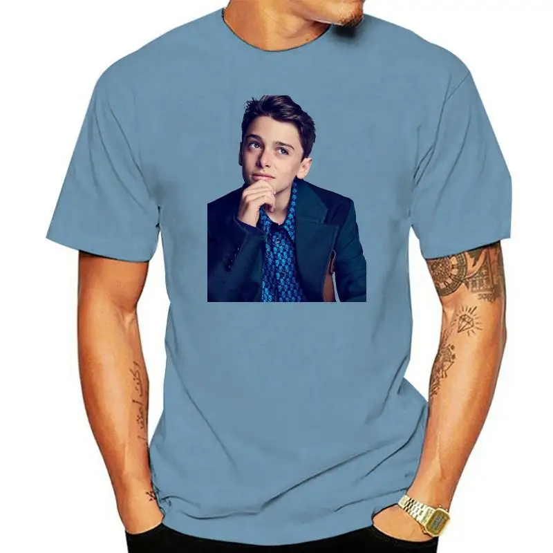 Noah Schnapp Men's Comfort Soft T-Shirt Size S-3XL women tshirt