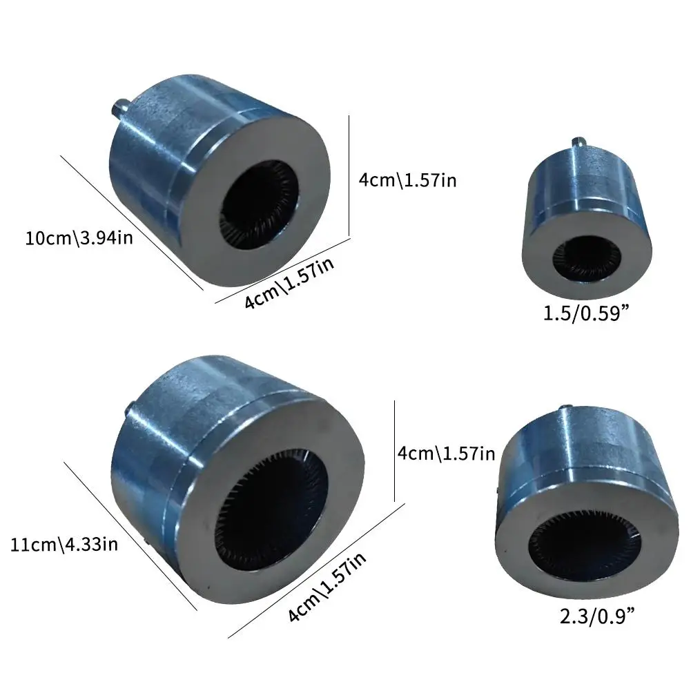 Imagem -06 - Escova de Limpeza de Tubo de Cobre Broca de Metal Limpeza e Preparação Acessórios de Limpeza de Cobre 15 mm 22 mm