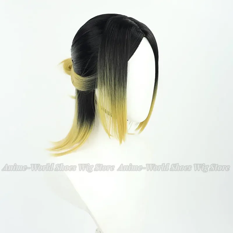Anime! ! Perruque de Cosplay synthétique Haikiyu pour femmes, perruque de 40cm de Long, simulée du cuir chevelu, résistante à la chaleur