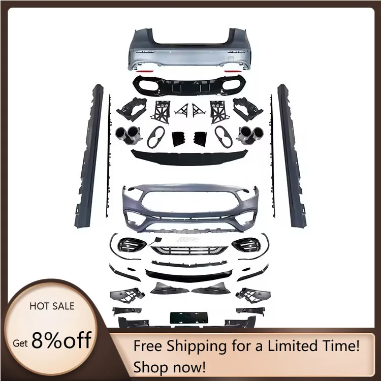 

Sale New Condition Bodykit for W177 Hatchback 19-22 Update A45 AMGs Style Front Bumper+Rear Bumper+Grille+Skirt