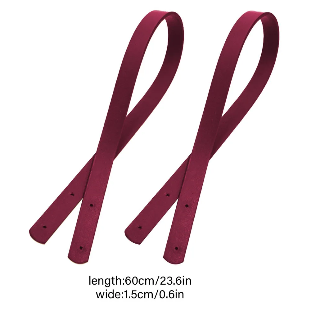 2 pezzi 60 cm di lunghezza PU borsa tote cintura stile rivetto cinturino di ricambio per donna comoda e resistente tracolla per borsa