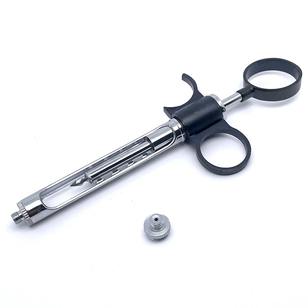 Dental Stainless Steel Pen-Type Aspiration Syringe 1.8cc Professional Durable Local Anesthesia Injector Instrument