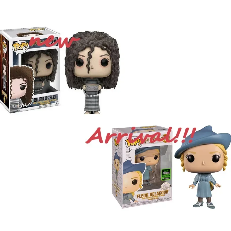 FUNKO POP BELLATRIX LESTRANGE 29 #   DELACOR DE FLEUR 108 #   Colección de figuras de acción, modelo de juguete para niños, regalo de cumpleaños