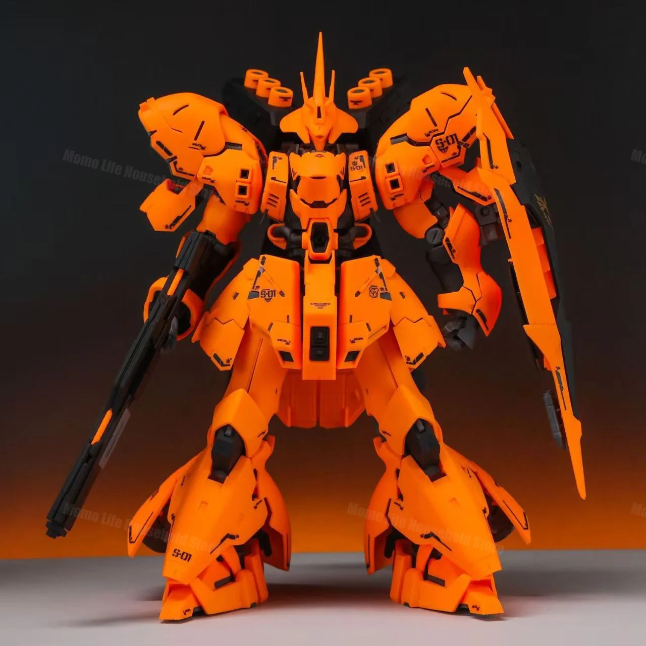 STAR Modello 1/144 RG MSN-04 Sazabi arancione Modello di Montaggio Kit Scheletro di Plastica Anime Action Figure Robot Modello di Plastica Regali Giocattoli
