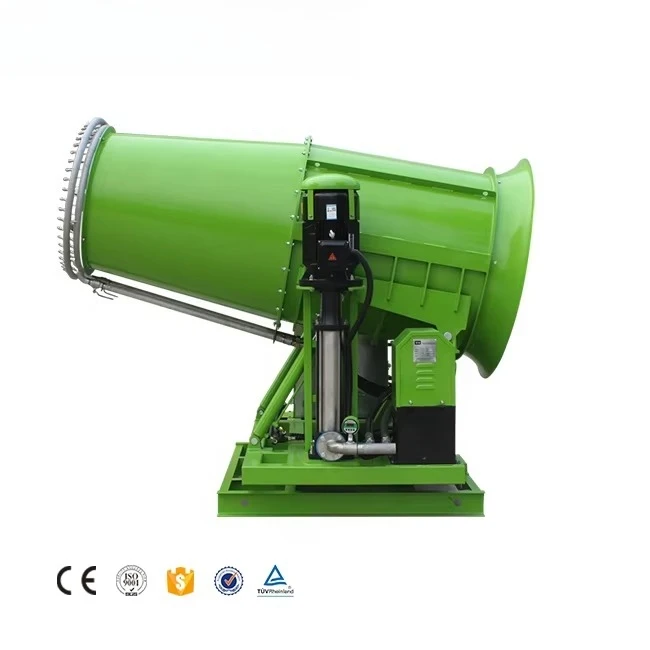 360 Degree Rotation Long Range Dust Control Mist Cannon Agricultural Sprayers For Garden Landscaping