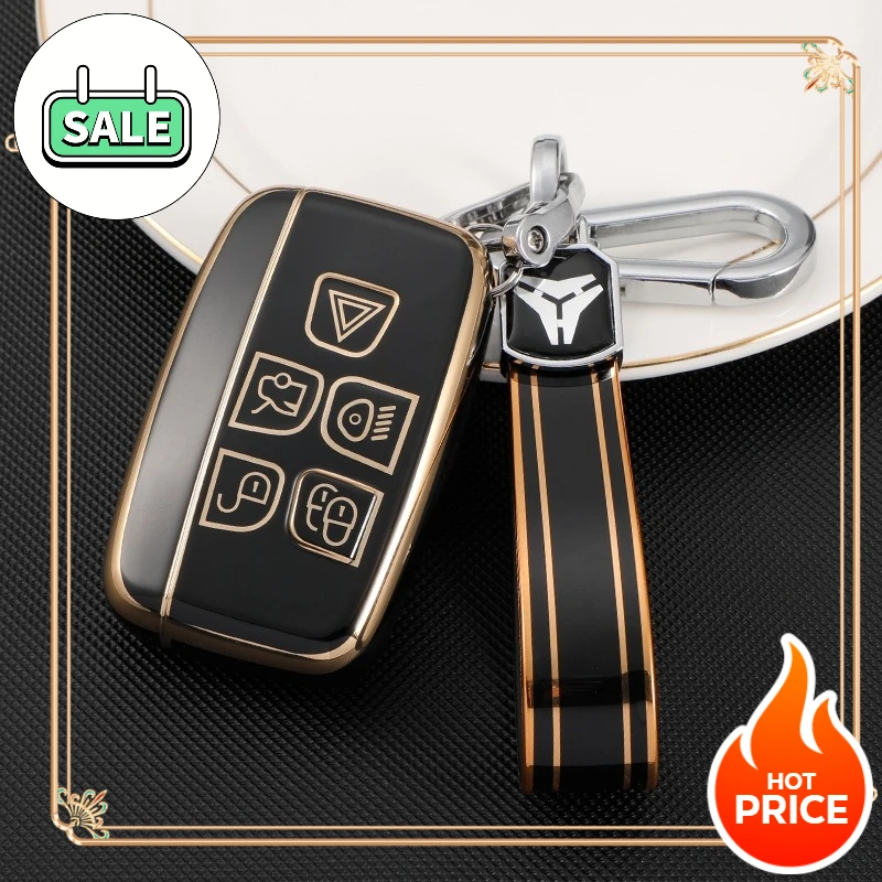 Autoschlüsseltasche für Jaguar XF XJ XE XJL für Land Rover Range Rover Sport Evoque Freelander Auto TPU Remote Key Shell Case Cover