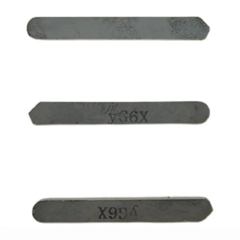 

40pcs CNC Machine Clamping Carbide Welding Inserts YG6X C539 C545 YG6A CNC Brazed Blade