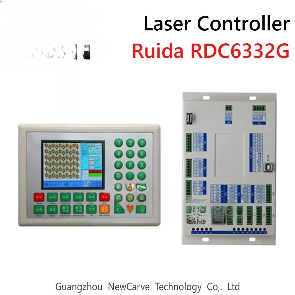 

RDC6332M Sistema Di Controllo Laser Muslimah Controller DSP Per Macchina Da Taglio Laser CO2 NEWCARVE