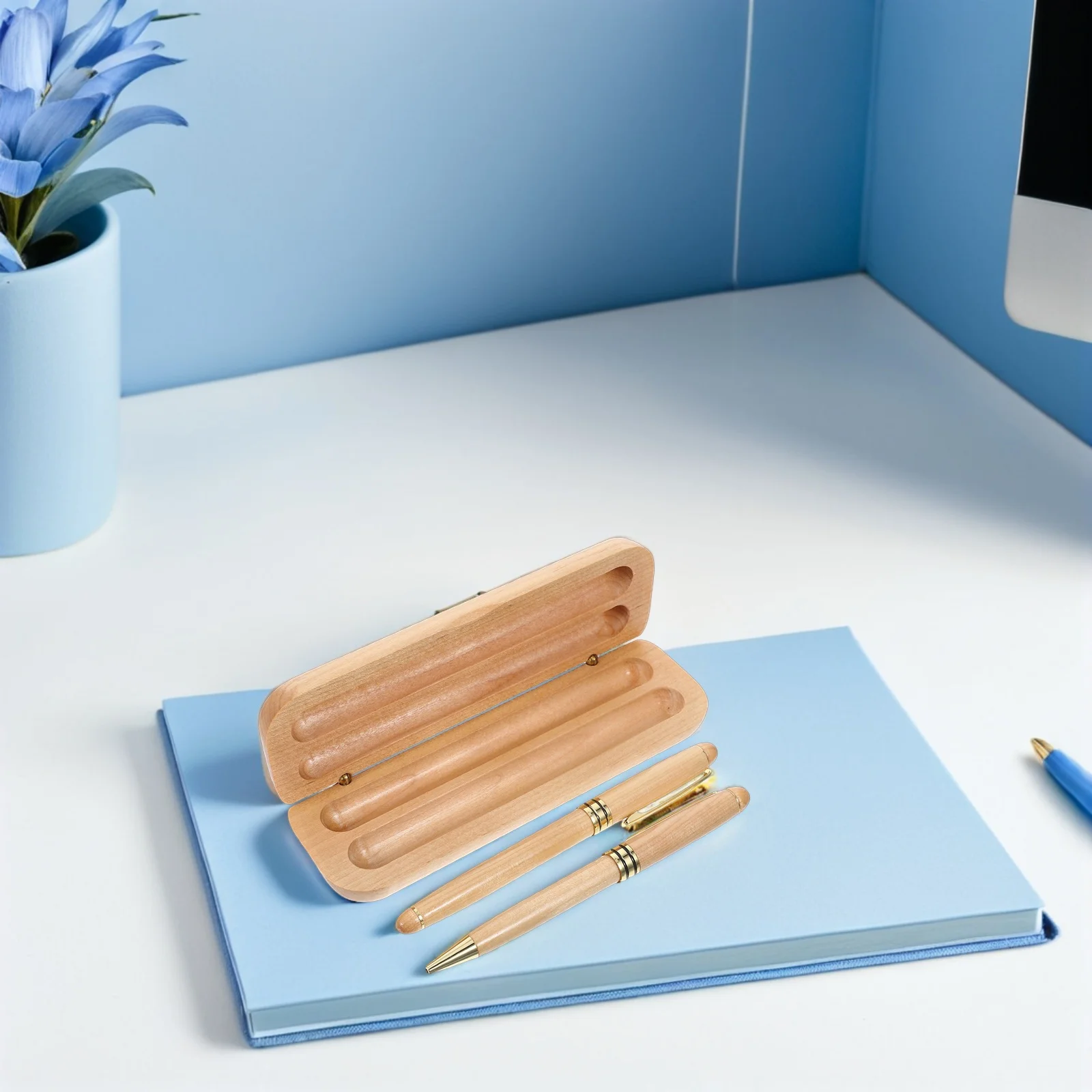 

1 комплект, перьевая ручка для бизнеса, деревянная кленовая ручка, тонкий выгравированный перо, гладкое письмо, подпись, каллиграфия, школа