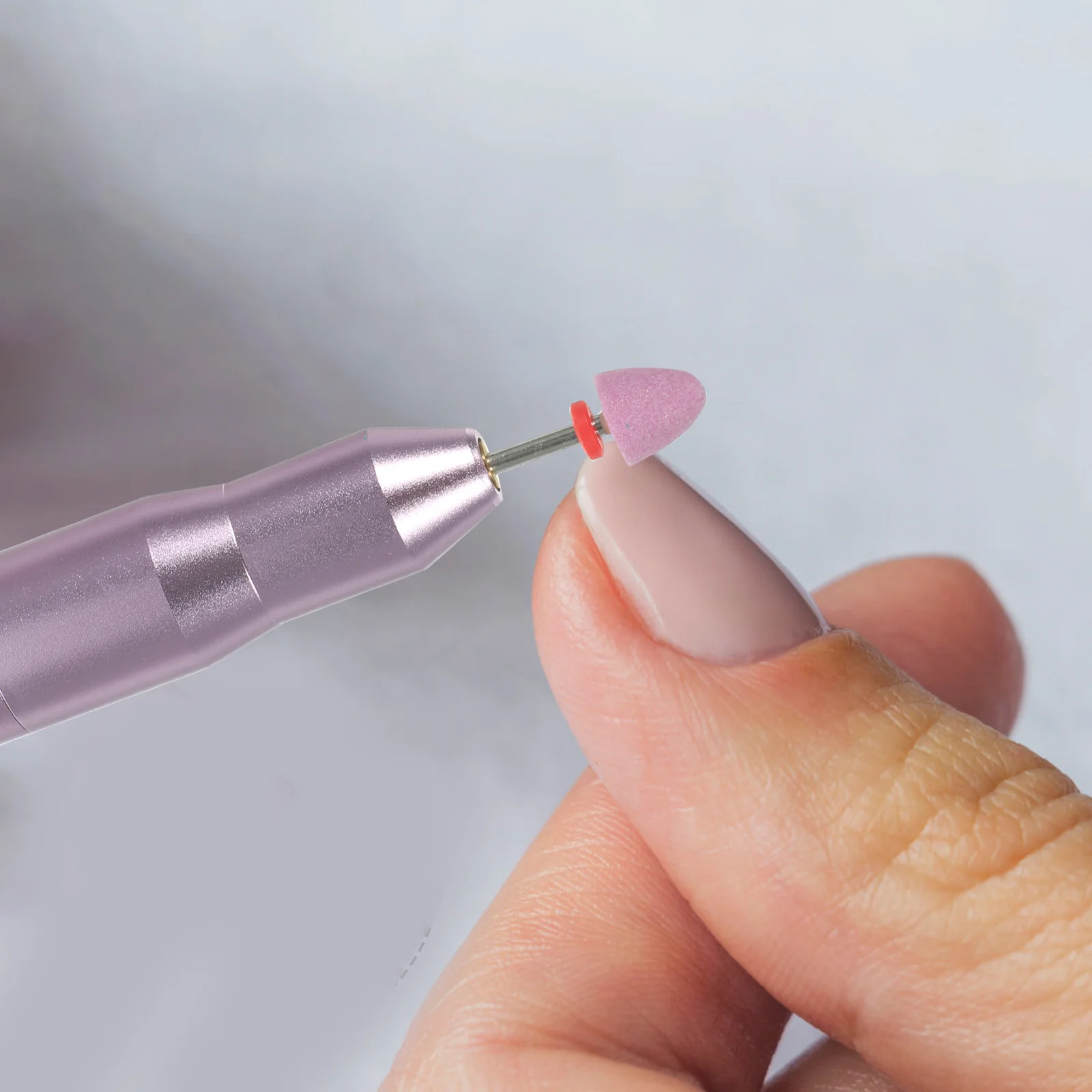 1 مجموعة الكهربائية الملمع كيت المحمولة مانيكير ماكينة الطحن لمسمار الفن العناية بالجمال مسمار المتقلب أداة الملحقات #2