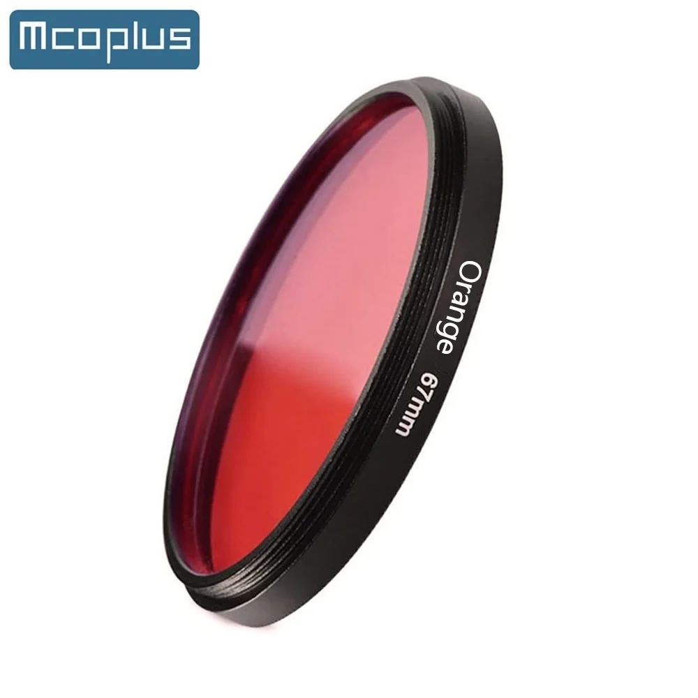 

Mcoplus CPL 67mm Red Underwater Diving Filters for Canon Nikon Sony Fuji Camera Waterproof Case