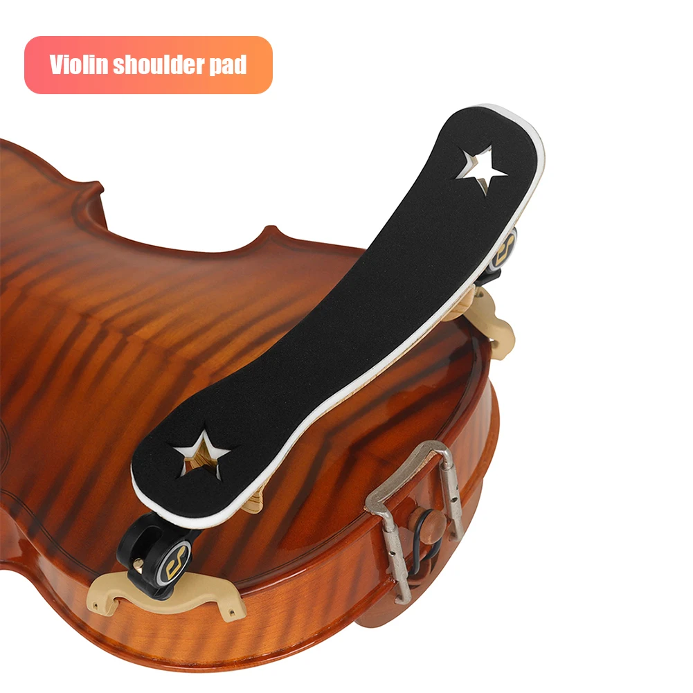 Shoulder Rest Lightweight Collapsible Violin Shoulder Rest Aluminum Alloy Adjustable 1/2 1/4-1/8 Stringed Instrument Accessories