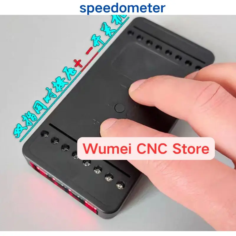 Brand new High precision slingshot steel ball mud ball speedometer, digital display of initial velocity sensor